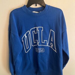 UCLA H&M Royal Blue Women’s XS Crewneck Sweatshirt Extra Small NCAA College
